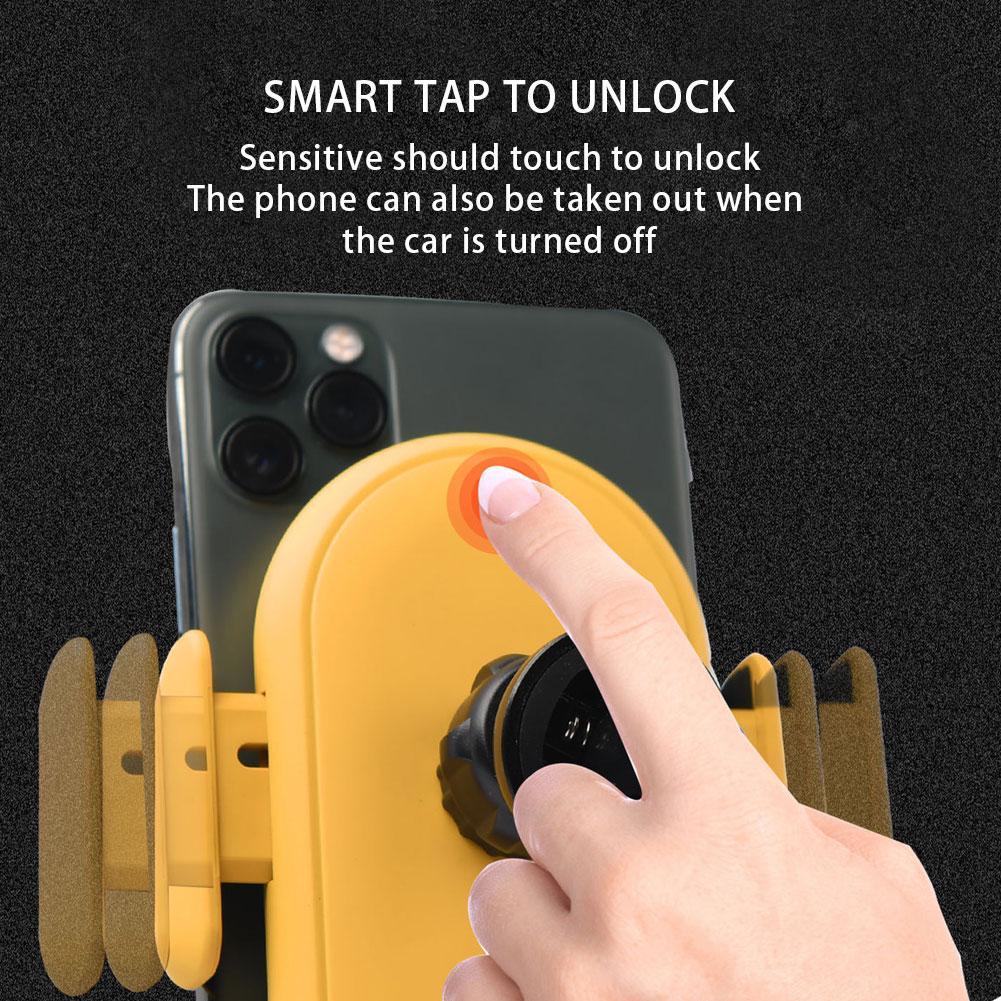 •	“Stop Dropping & Dying Phones! Car Holder + Charger Combo